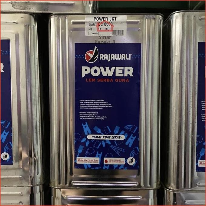 Promo Lem Power Rajawali BLEK 10 kg / Lem Kuning HPL Edging Serbaguna Kuat COD