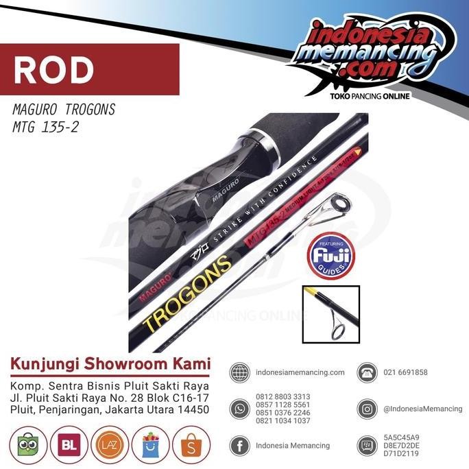 Joran Spinning Maguro Trogons 135