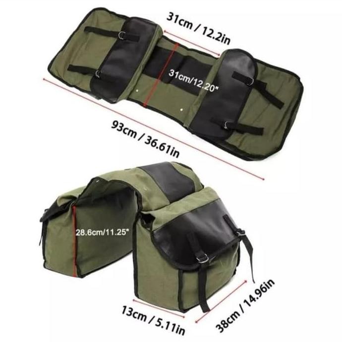 Tas Samping Tas Motor Sidebag Tas Barang Kawasaki W175