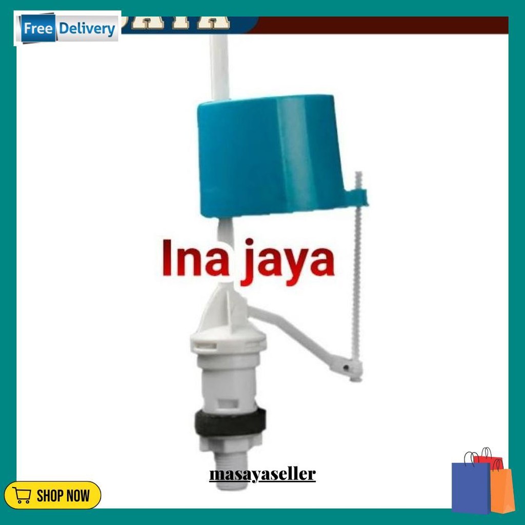 Inajaya Pelampung Closet Otomatis Toilet Kloset Closed Wc Sparepart Part Alat Automatic Klosed Duduk