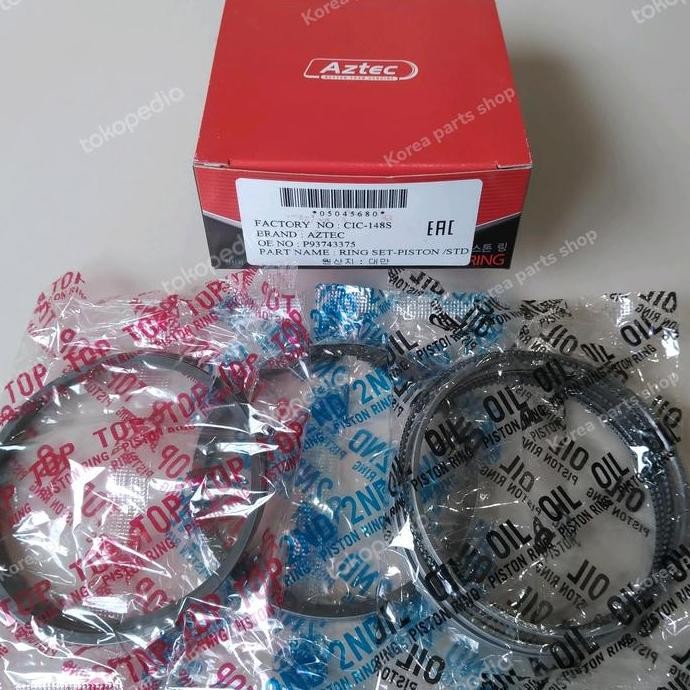 Ring Piston Set Captiva Diesel Nfl  Ready