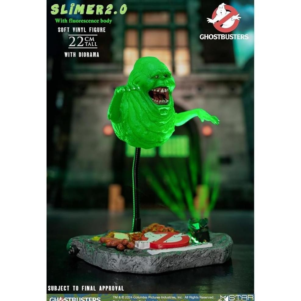BestSeller TOYS GHOSTBUSTERS: SLIMER 2.0 1:8 SCALE SOFT VINYL FIGURE ORIGINAL