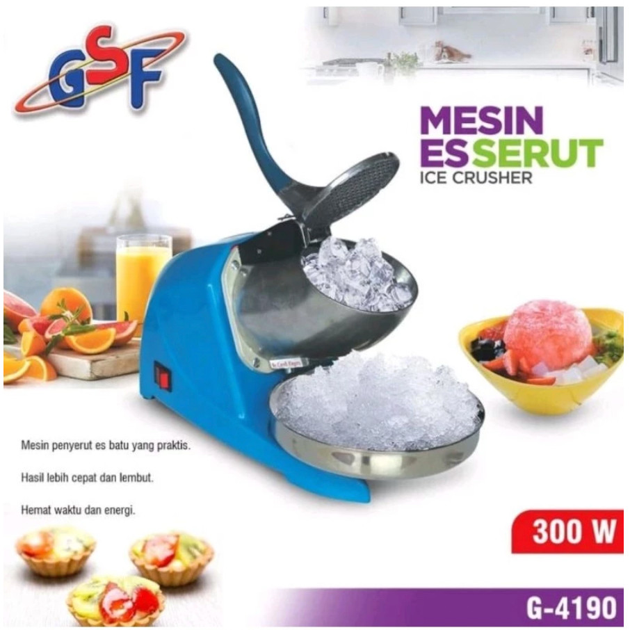 Mesin Es Serut / Ice Crusher GSF G-1490 Mesin Penghancur Es / Mesin Giling Es / Alat Penghancur Es