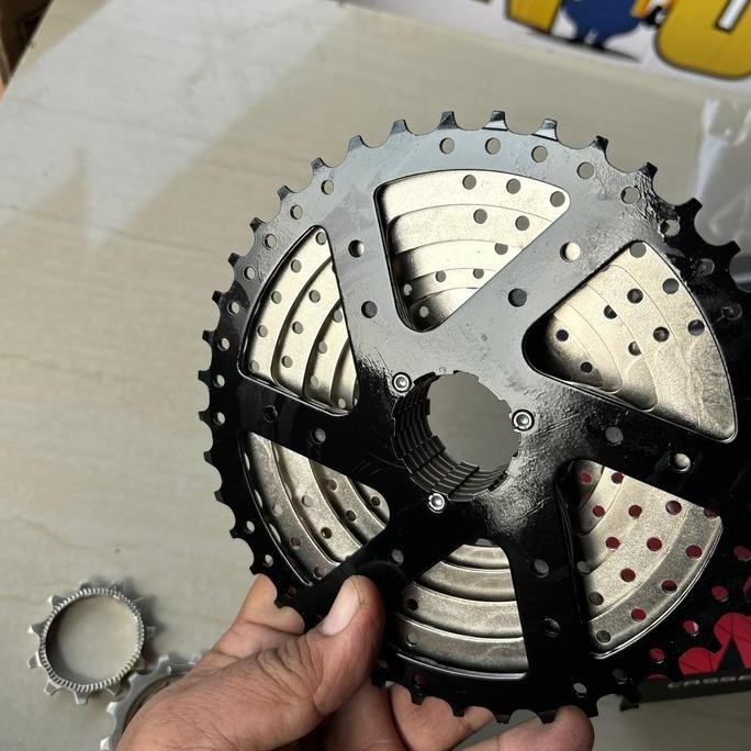 sprocket gear cassette gir selop sepeda 9 speed pacific