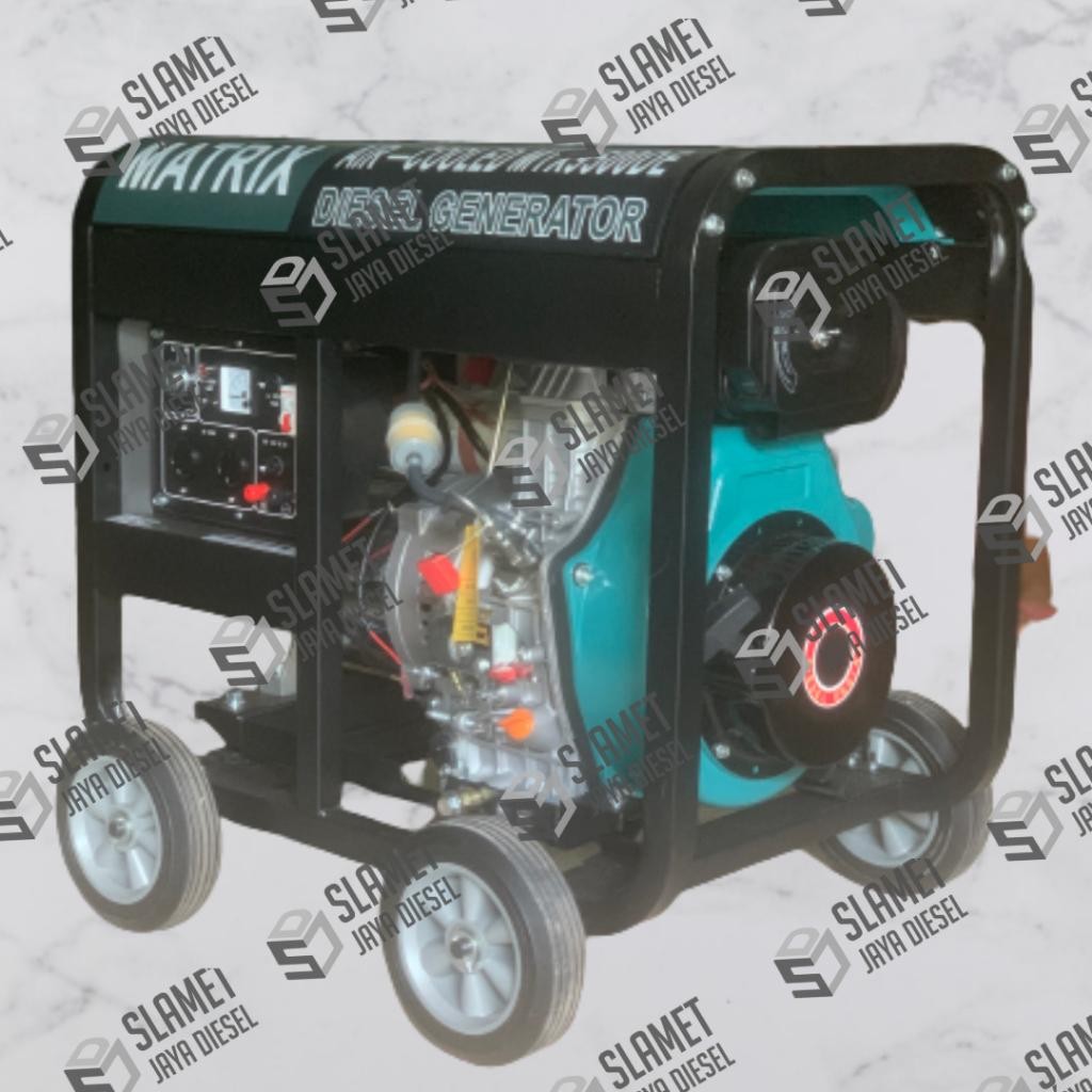 Genset Matrix Open Diesel MT 9500 DE - 7300Watt **