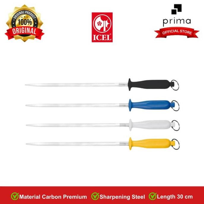 Sharpening Steel 30 cm | Pengasah Pisau - ICEL