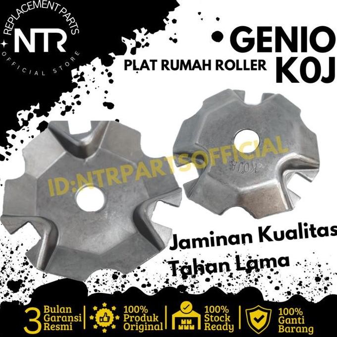Promo Plate Ramp - Plat Tutup Rumah Roller Genio Beat 2020 Deluxe Scoopy 2020 Cod