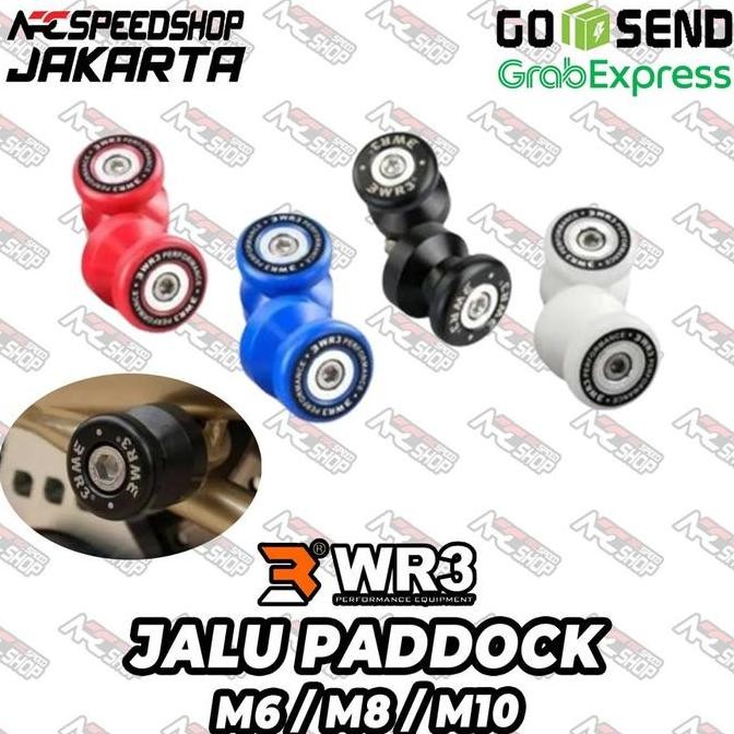 Jalu Paddock WR3 M8 Baut 12 Series #CBR 250RR #CBR600 CBR1000 TERMURAH