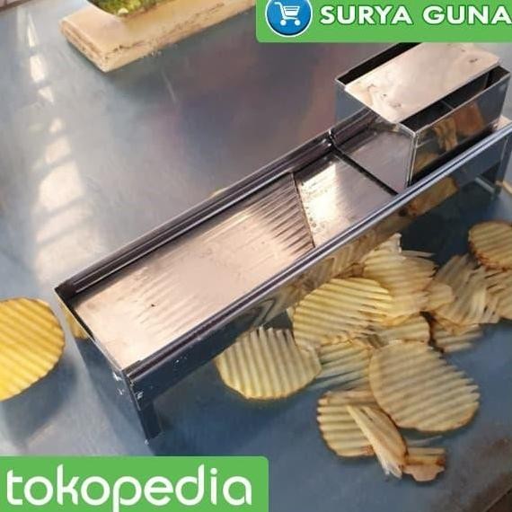 pasah keripik kentang alat keripik kentang stainless steel