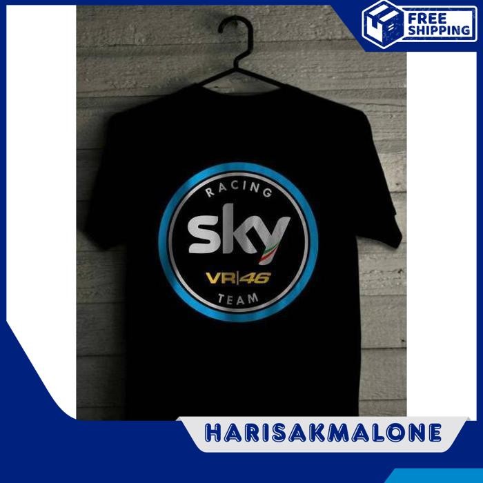 PROMO TERBARU KAOS TSHIRT BAJU MURAH DISTRO SKY RACING TEAM THE DOCTOR ROSSI MOTO GP MOTO GP 46 VR B