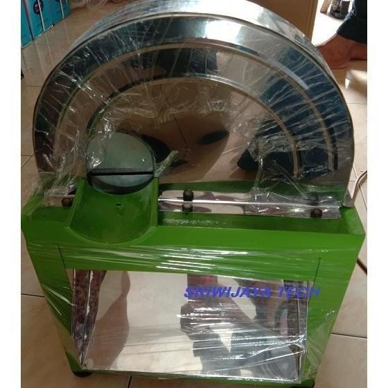 Mesin Potong Singkong Keripik Listrik Rajang Kripik Ubi Talas