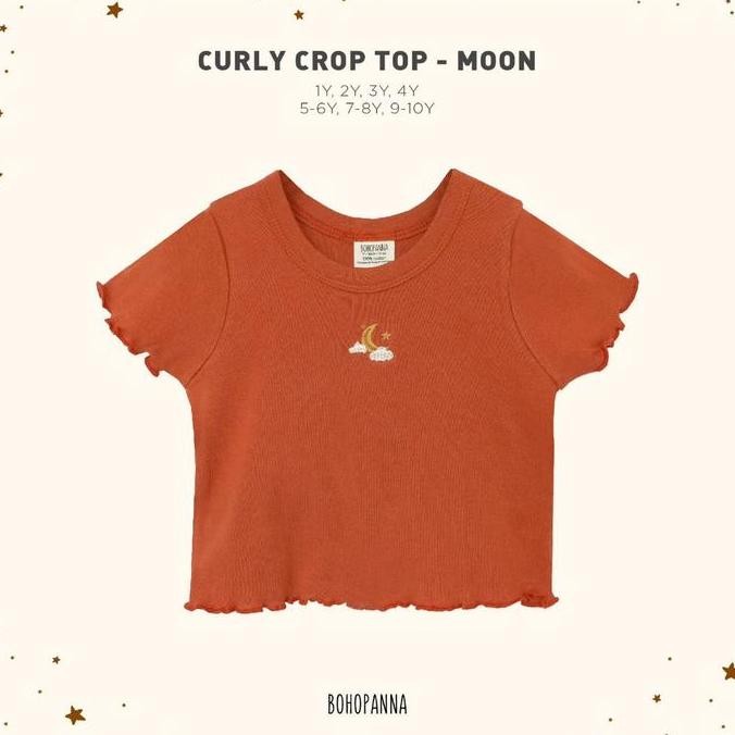 BOHOPANNA - CURLY TOP - Atasan Anak Perempuan