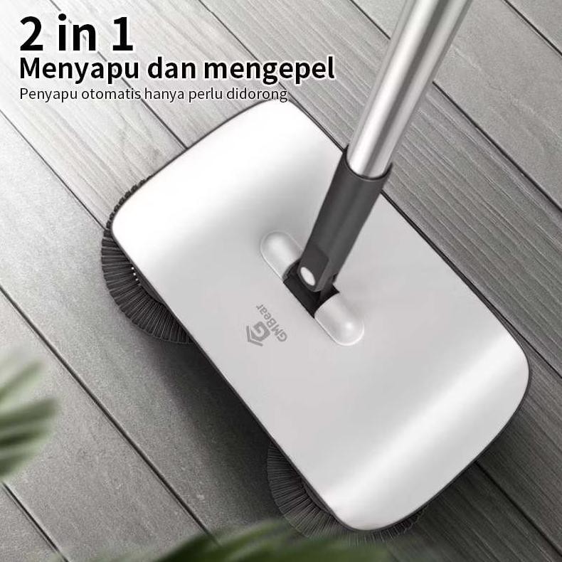 Sapu Pel Otomatis Penyedot Debu Lantai