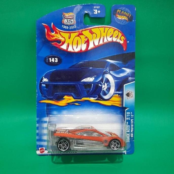 hotwheels prototype 12 orange series track aces