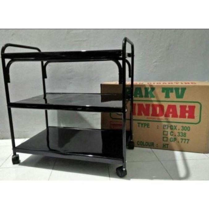 RAK TV BESI MULTIFUNGSI MEJA SALON PRINTER TELEVISI RODA SERBAGUNA
