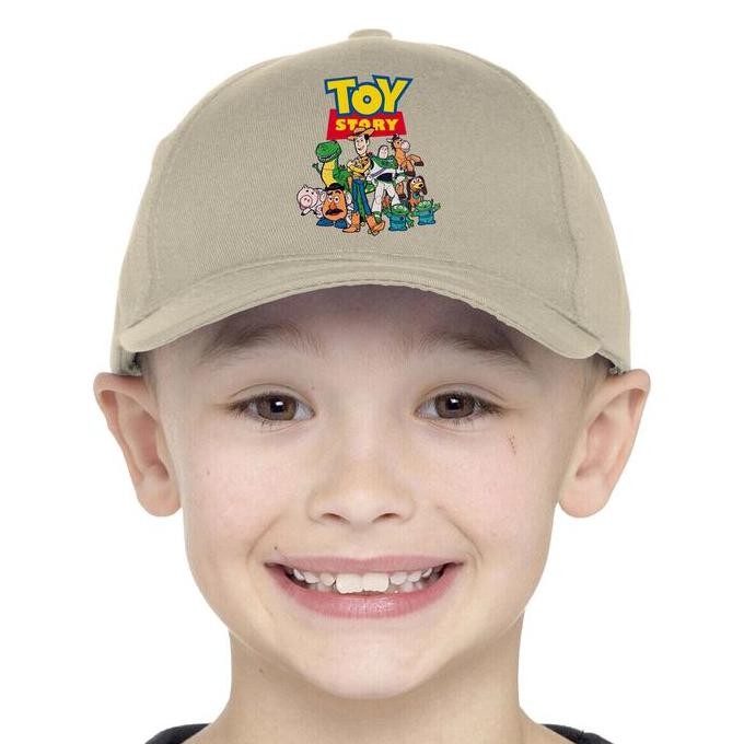 Premium Topi Anak Kartun Toy Story Woody Buzz Lightyear Karakter Atasan Anak Laki-Laki Perempuan TOY