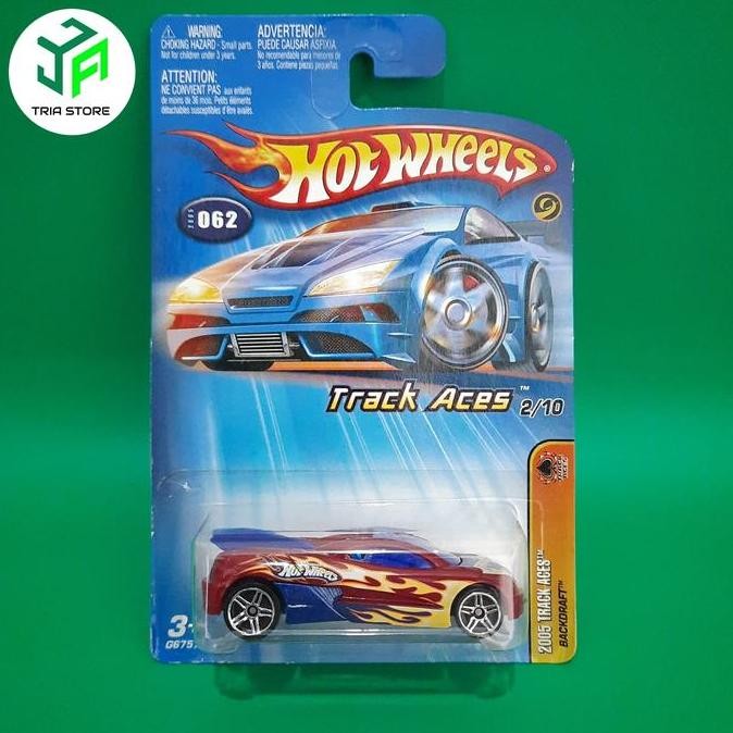 hotwheels backdraft track aces blue red