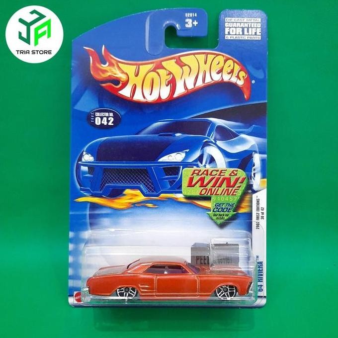 Hotwheels 64 Buick Riviera orange