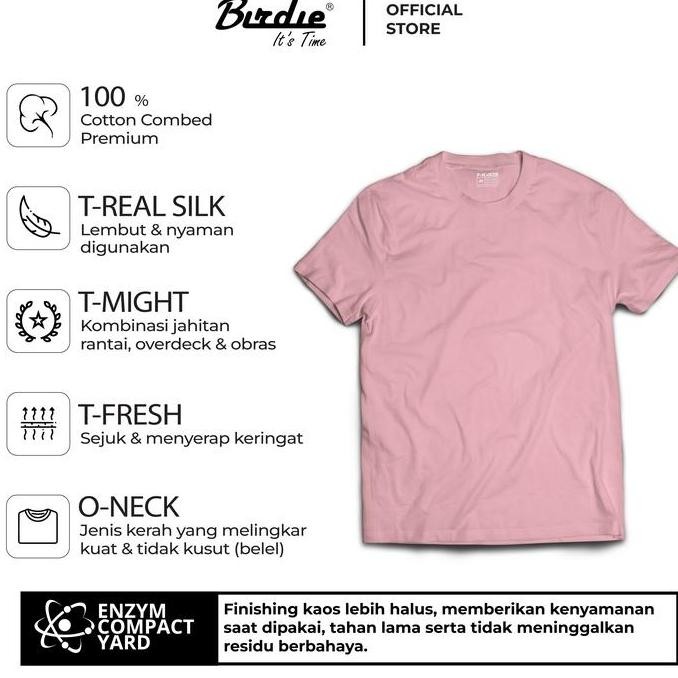 Sale Kaos Distro Female Golf Premium Quality Cotton Combed Original Birdie 2