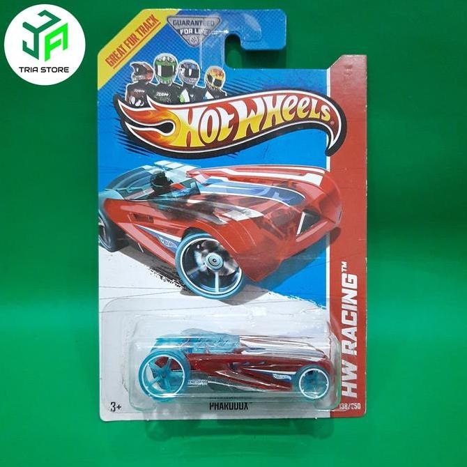 Hotwheels Pharadox red track stars racing