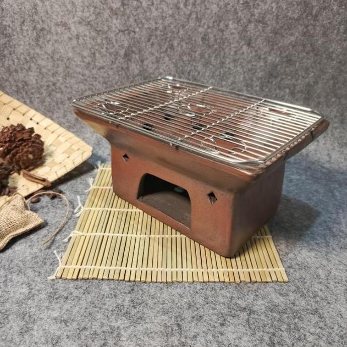 TERMURAH ANGLO SATE GERABAH, Tungku bakaran, Panggangan Sate Tanah Liat ,kecil,sedang,besar,Kitchenw