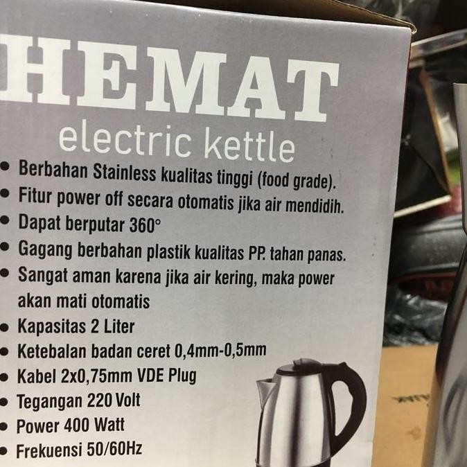 Yamakawa Kettle / Teko Air Listrik Yk - 18