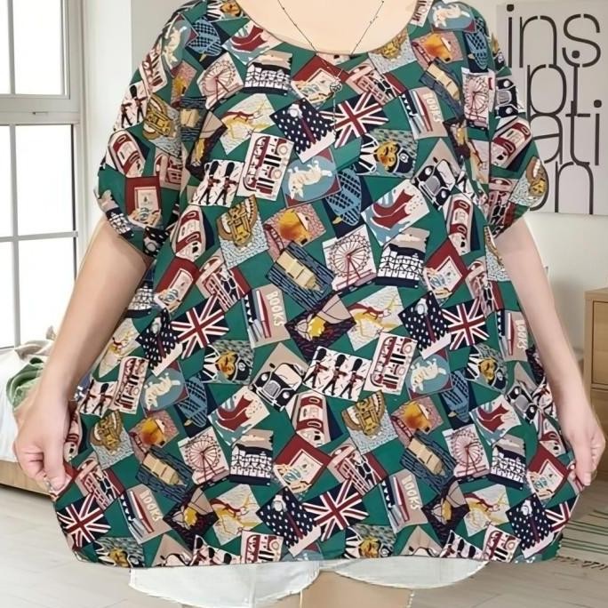 atasan baju tidur jumbo atasan baju santai jumbo wanita