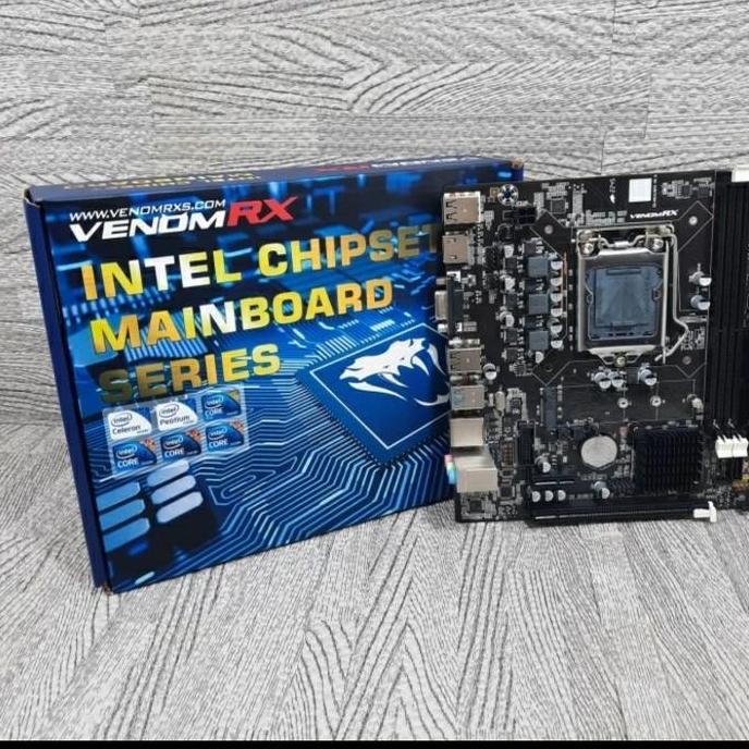 TERBARU - motherboard pc h61 venom socket 1155