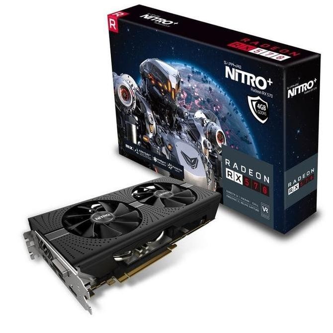 NEW SAPPHIRE NITRO+ Radeon RX 570 / RX570 4GD5