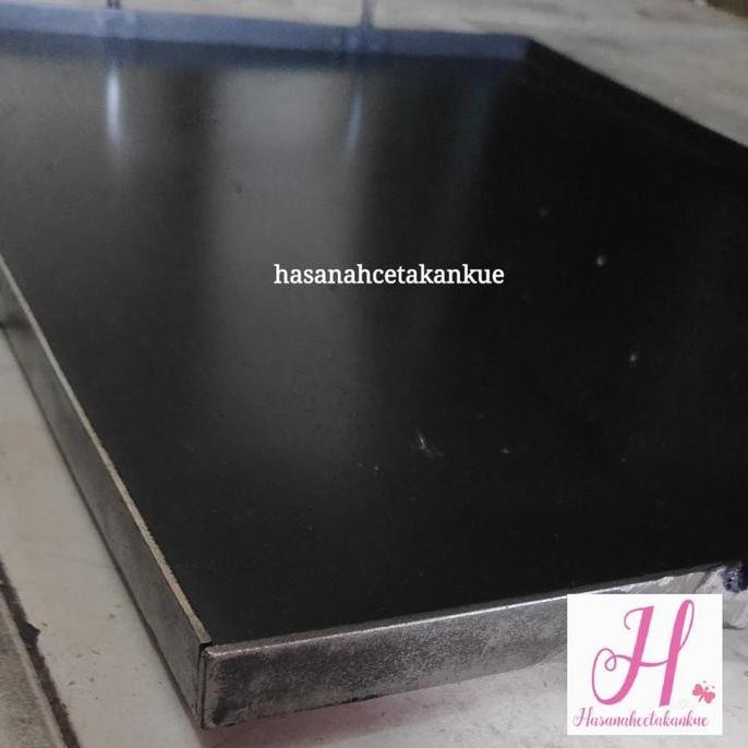 Wajan Plat Bakaran Persegi Roti Bakar Bandung Kebab Burger 30X40 Tebal