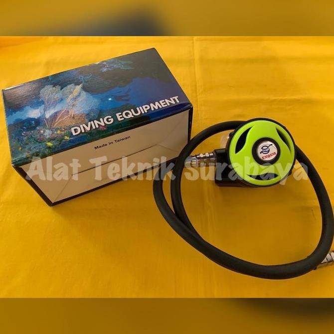 DIVING REGULATOR EXQUIS SELANG TW TAIWAN SELAM EQUIPMENT MASKER DACOR