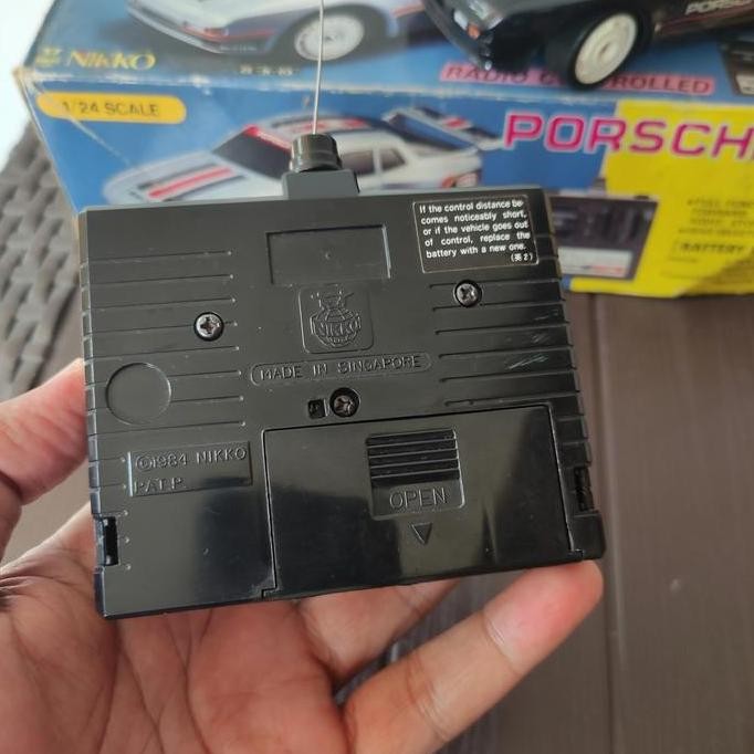 Mobil Remote control jadul Nikko Singapore RC Nikko Porsche  mainan