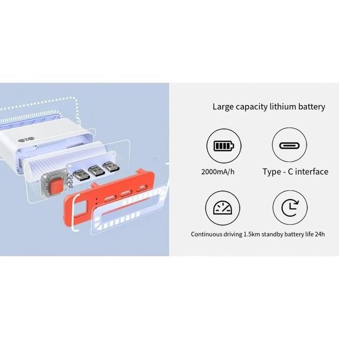 Mainan Mobil Remote Control RC Off Road LEGO Building Blocks Gift