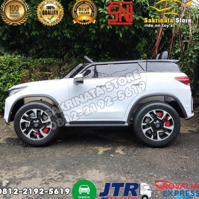 Fortuner White Remote Control PMB 7588 Mainan Mobil Aki Anak
