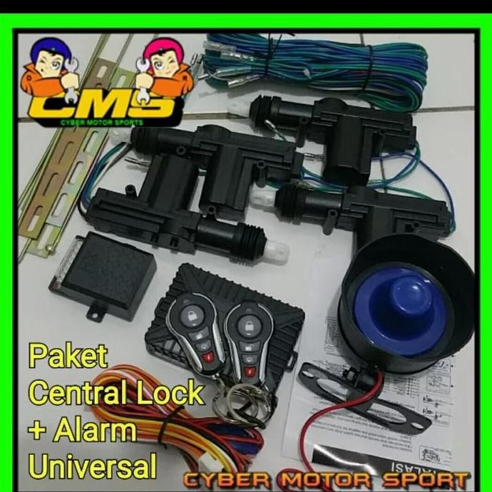 Alarm Mobil Dan Central Lock Remot Mobil Lengkap