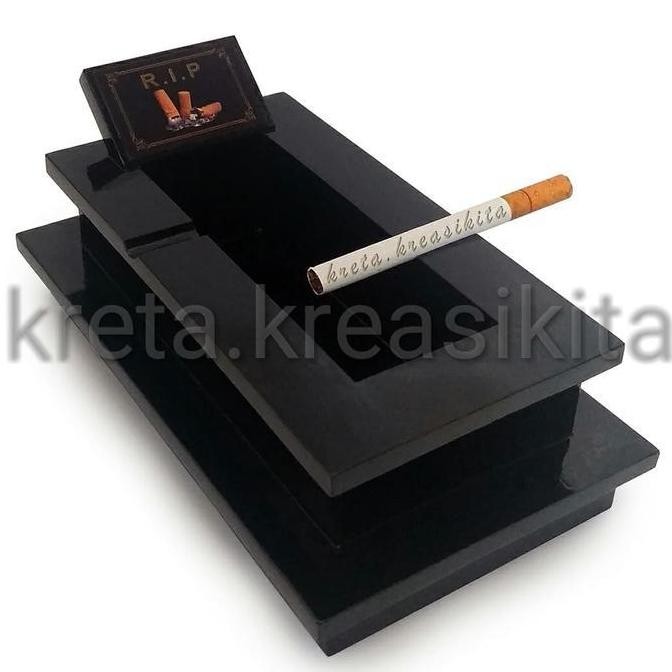 PREMIUM Asbak Kuburan - Miniatur Kuburan
