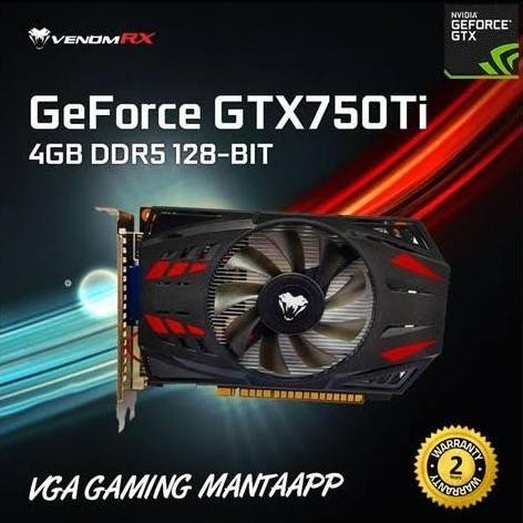 Vga Venomrx Gtx 750 Ti 4Gb Ddr5 128Bit - Venomrx Geforce Gtx 750 Ti