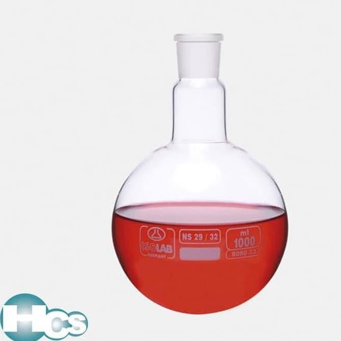 Labu didih alas bulat - labu destilasi 1000 ml 29/32