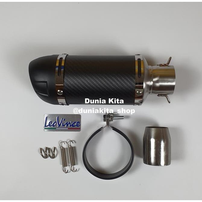 Knalpot Leovince Gp Corsa Carbon Short Terbaik