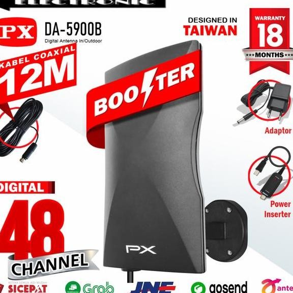 Px Antena Da 5900 B Px Indoor Outdoor Antena Tv Dital Da5900B