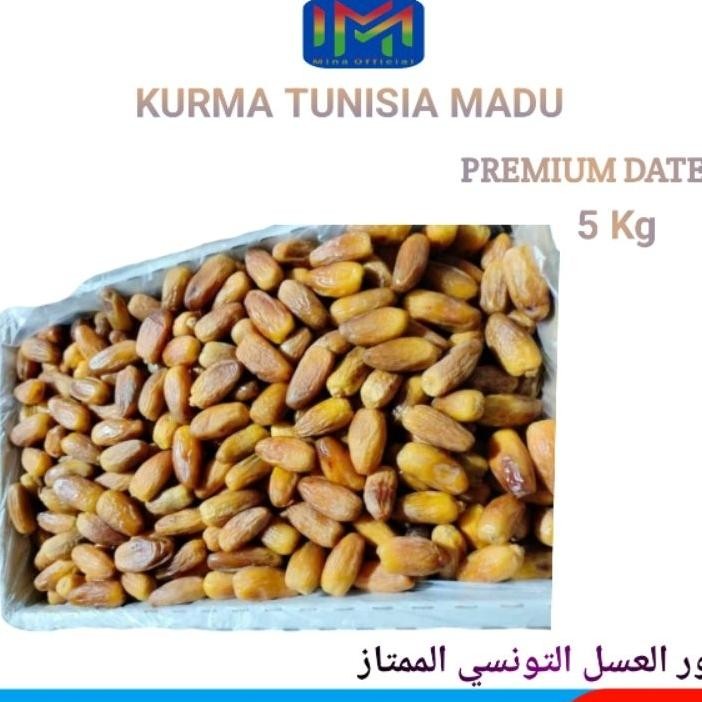 Kurma Tunisia Madu 1 Dus Isi 5 Kg