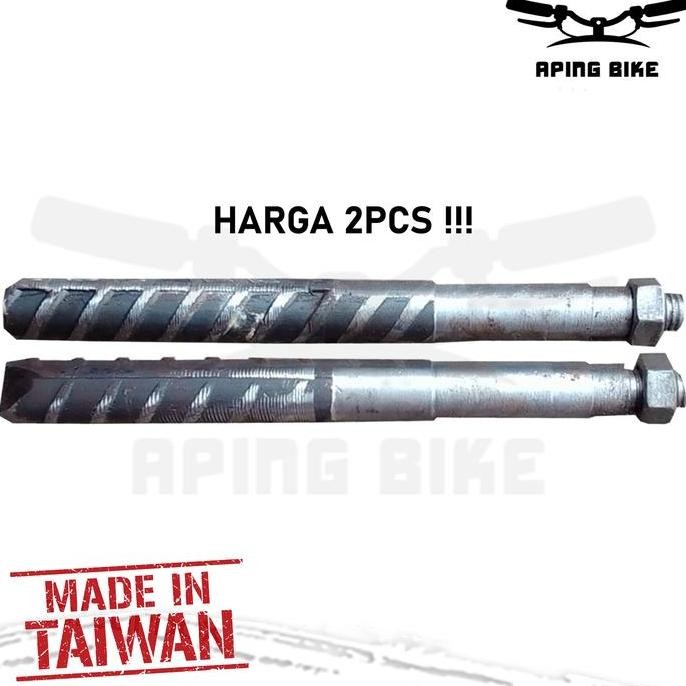 As Samping Becak Taiwan (2 Pcs) As Pipa Besi Gerobak Becak Barang