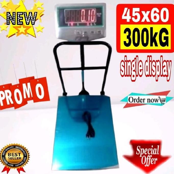(Os) Top Quality Timbangan Digital 500Kg Timbangan Barang Duduk Digital 500 Kg