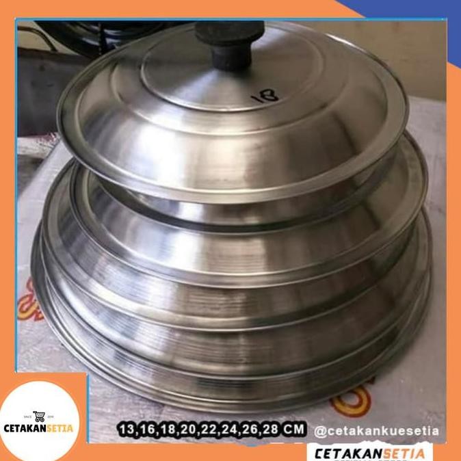 Tutup Loyang 24 CM Martabak Manis Alumunium