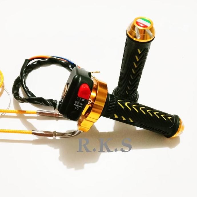 Promo Gas spontan Kabel 2 ( Universal ) panjang kabel 180cm Bisa Untuk Semua Motor Nmax.aerox.pcx.R1