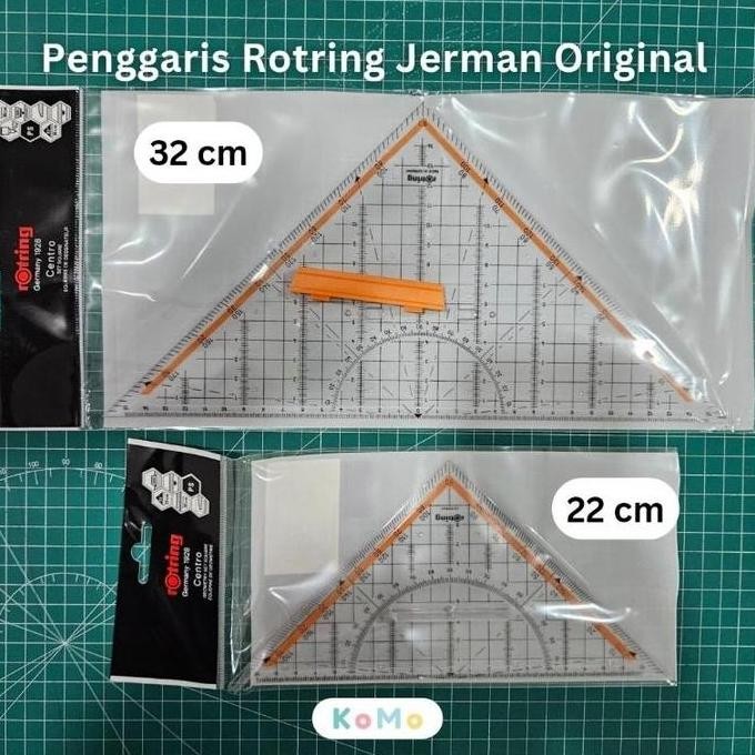 Penggaris Segitiga Rotring 22Cm Rotring 32Cm Penggaris Rotring Penggaris Arsitek
