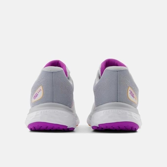 Sepatu Lari Wanita New Balance Fresh Foam 680 V7 Grey Orange Original W680Gn7