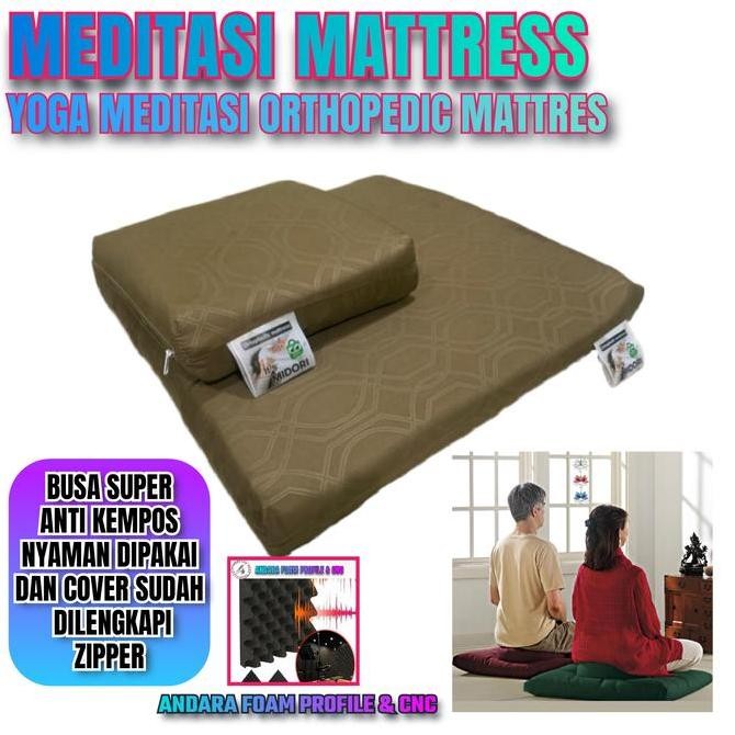 YOGA MEDITASI ORTHOPEDIC MATTRES|ALAS MEDITASI|MATRAS YOGA