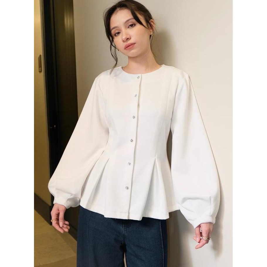 Gracias Label - Kea Blouse - Neo Tailoring - Soft Cotton - Atasan Wanita - Office Attire