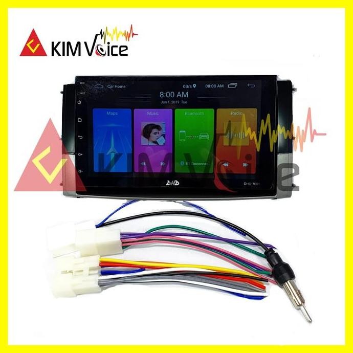 Head Unit Android 7 Inch For Rush/Terios Lama + Soket Plug & Play Termurah